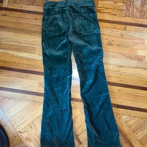 Vintage green corduroy trousers/pants from Pilcro